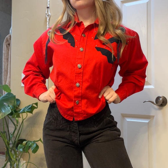 Vintage Panhandle Slim Western Shirt - Picture 4 of 5